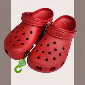 Crocs classic red men's 9